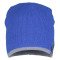 Kötött sapka, királykék/cink, egy méret
