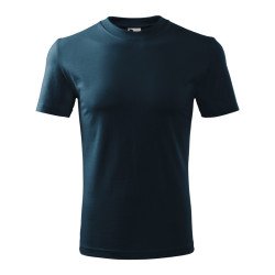 Unisex környakas póló, tengerészkék, 160 g/m²