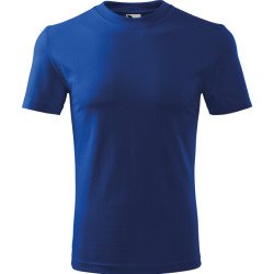 Unisex környakas póló, királykék, 160 g/m²