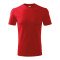 Unisex környakas póló, piros, 160 g/m²