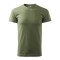 Férfi környakas póló, khaki, 160 g/m²