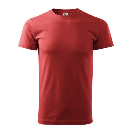 Férfi környakas póló, terra, 160 g/m²