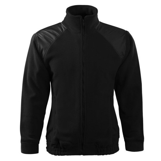 Unisex polár pulóver, fekete, 360 g/m²